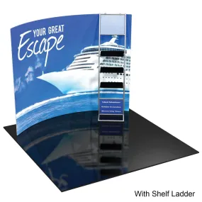 10' Formulate Displays with Shelving - Horizontal Curve