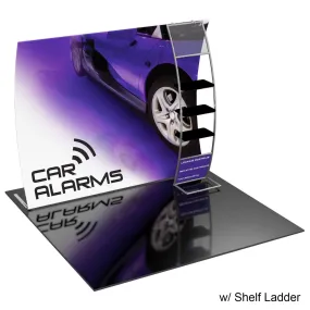 10' Formulate Displays with Shelving - Vertical Curve