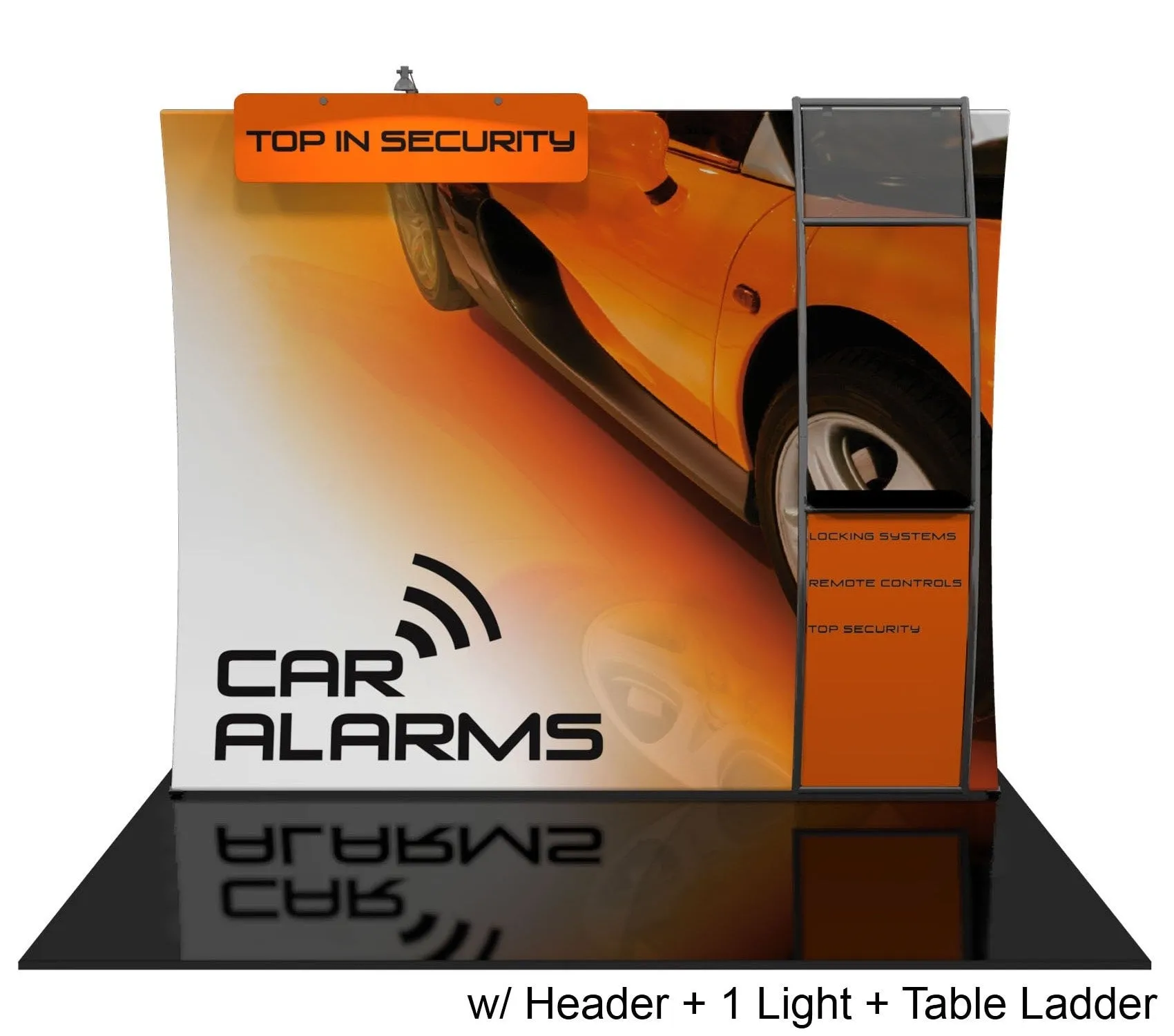 10' Formulate Displays with Shelving - Vertical Curve