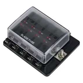 10-Port Power Distribution Center 12VDC