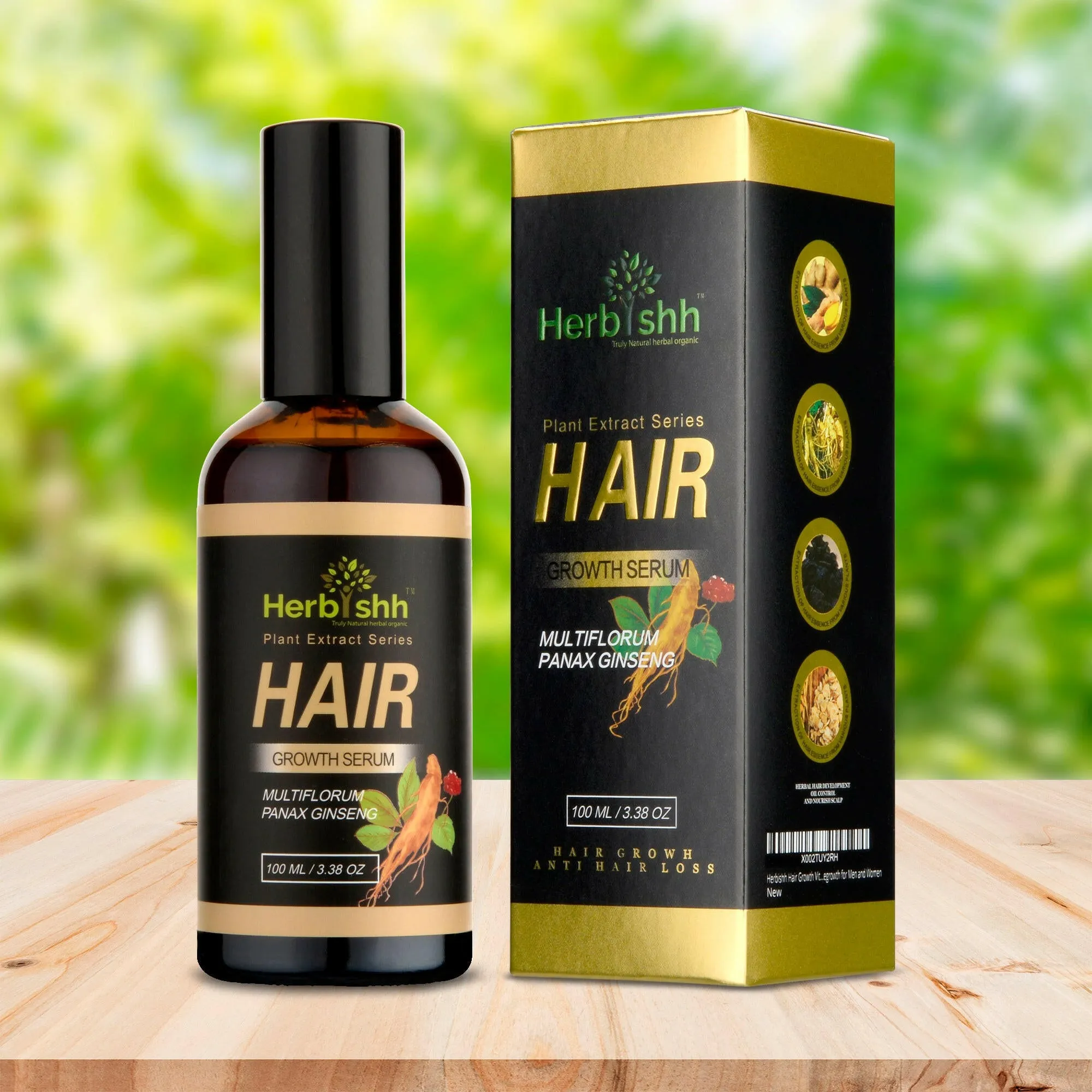 100ml Hair Revitalizer Serum – Herbishh