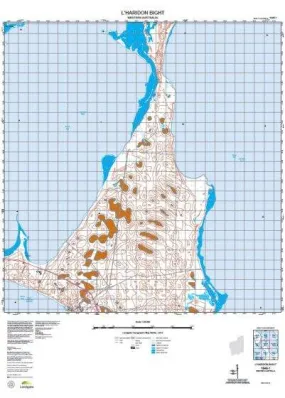 1645-1 L`Haridon Bight Topographic Map by Landgate (2015)