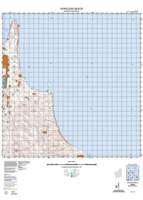1646-4 Hopeless Reach Topographic Map by Landgate (2015)