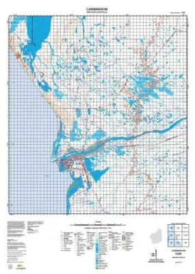 1648 Carnarvon Topographic Map by Landgate (2015)