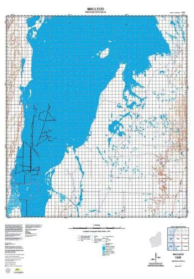 1649 Macleod Topographic Map by Landgate (2015)