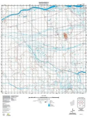 1750-2 Barrabiddy Topographic Map by Landgate (2015)