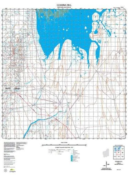 1752-1 Goanna Hill Topographic Map by Landgate (2015)