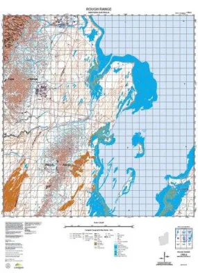 1753-3 Rough Range Topographic Map by Landgate (2015)