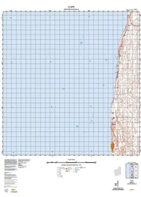 1838-1 Cliff Topographic Map by Landgate (2015)