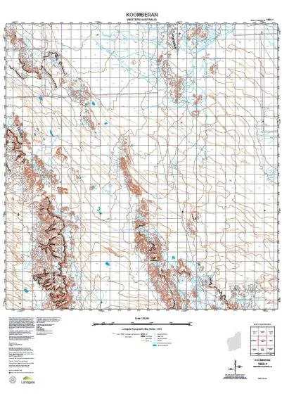 1850-1 Koomberan Topographic Map by Landgate (2015)