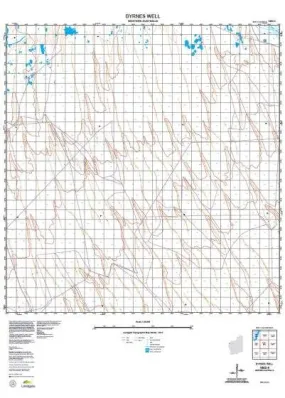 1852-4 Byrnes Well Topographic Map by Landgate (2015)