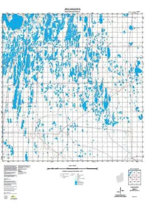 1853-1 Jinganarra Topographic Map by Landgate (2015)