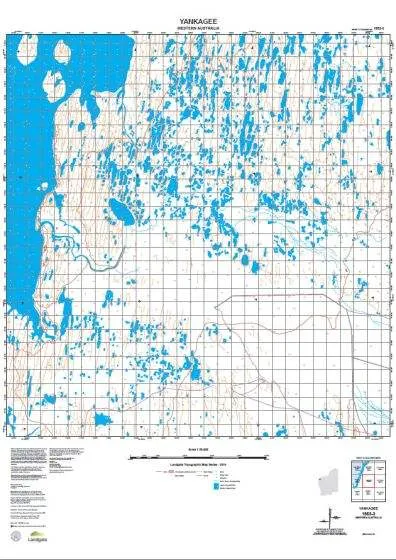 1853-3 Yankagee Topographic Map by Landgate (2015)