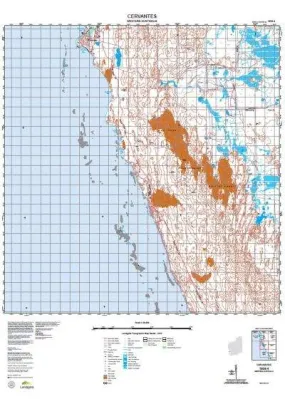 1936-4 Cervantes Topographic Map by Landgate (2015)