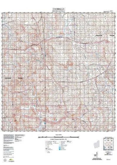 1937-1 Coomallo Topographic Map by Landgate (2015)
