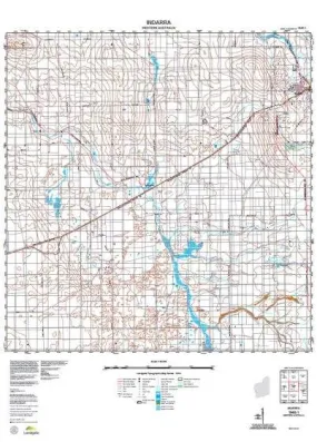 1940-1 Indarra Topographic Map by Landgate (2015)