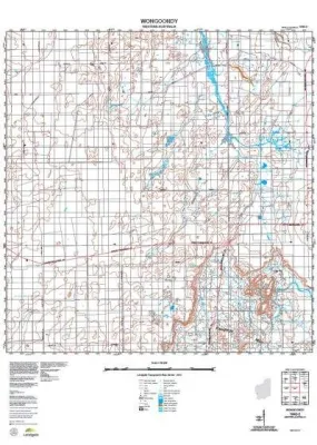 1940-2 Wongoondy Topographic Map by Landgate (2015)