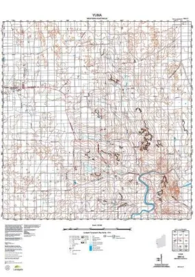1941-3 Yuna Topographic Map by Landgate (2015)