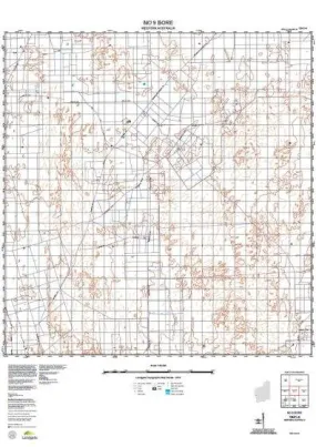 1941-4 No 9 Bore Topographic Map by Landgate (2015)