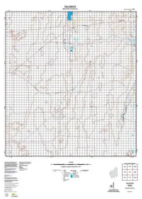 1945 Talisker Topographic Map by Landgate (2015)