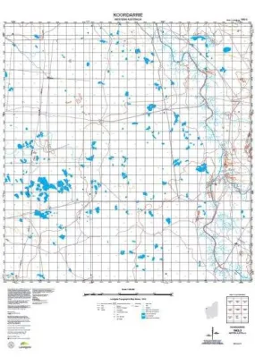 1953-3 Koordarrie Topographic Map by Landgate (2015)