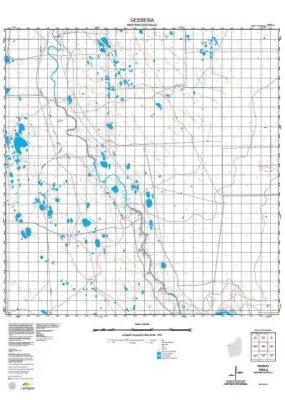 1953-4 Geebera Topographic Map by Landgate (2015)