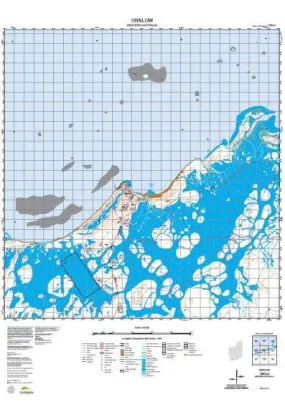 1954-4 Onslow Topographic Map by Landgate (2015)