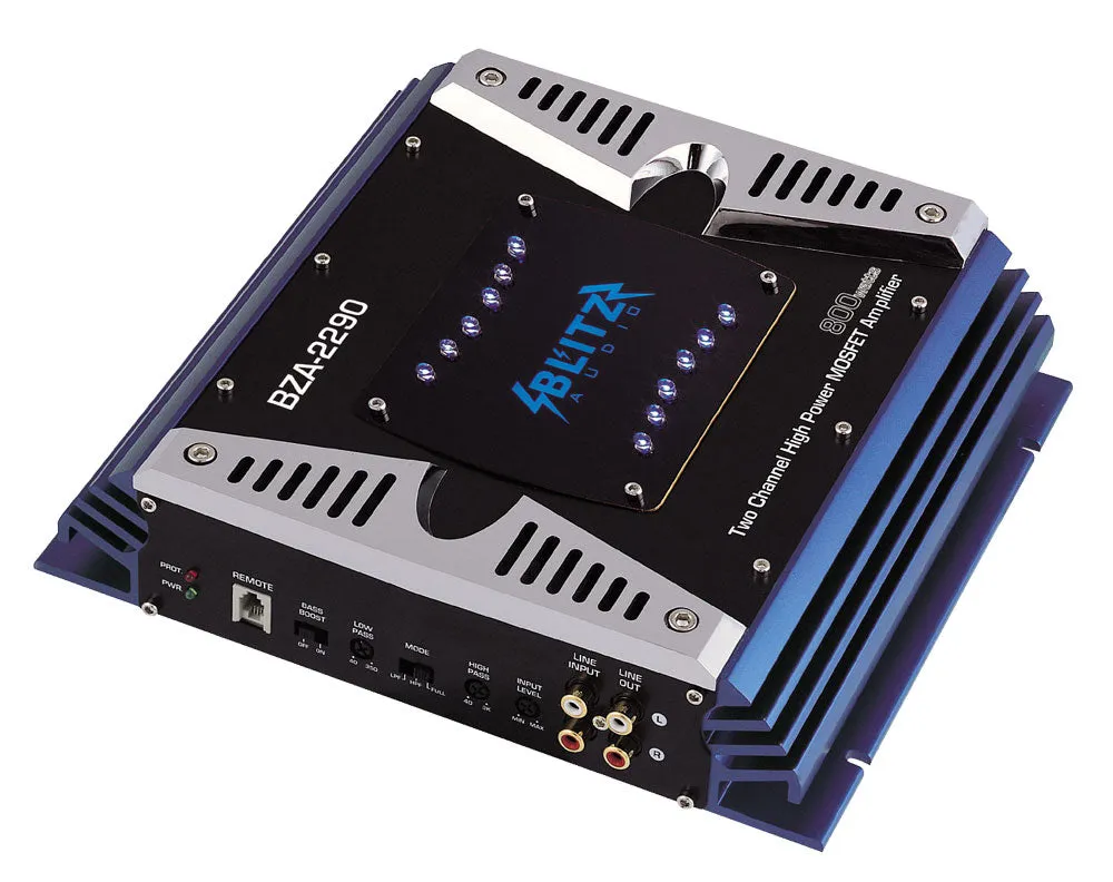 2 Channel 800 Watt High Power Mosfet Amplifier