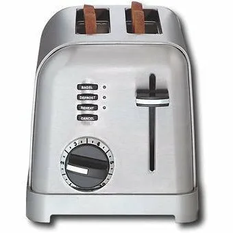 2 Slice Metal Classic Toaster