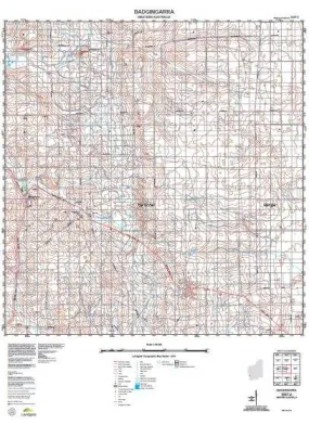 2037-3 Badgingarra Topographic Map by Landgate (2015)