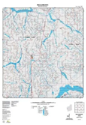 2042 Muggamurra Topographic Map by Landgate (2015)