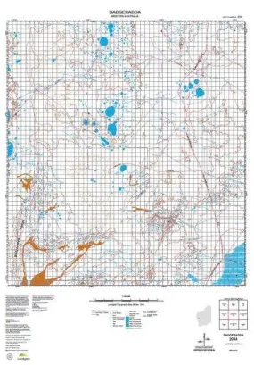 2044 Badgeradda Topographic Map by Landgate (2015)