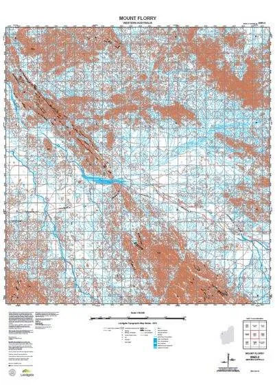 2052-2 Mount Florry Topographic Map by Landgate (2015)