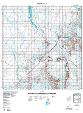 2054-1 Yarraloola Topographic Map by Landgate (2015)