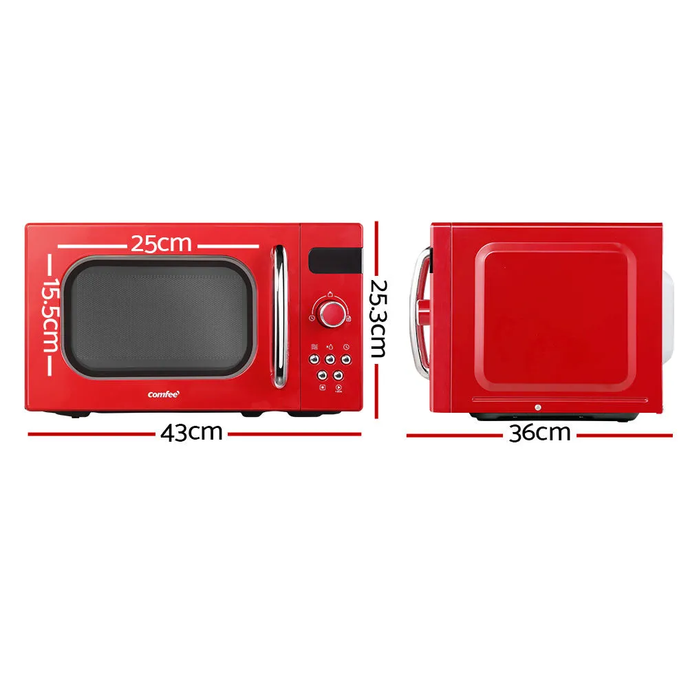 20L Microwave Oven 800W Countertop Benchtop Kitchen 8 Cooking Settings