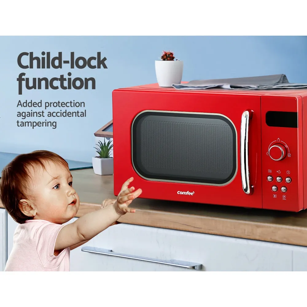 20L Microwave Oven 800W Countertop Benchtop Kitchen 8 Cooking Settings