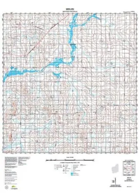 2138-4 Minjin Topographic Map by Landgate (2015)