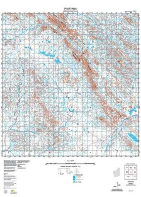 2150-2 Pimbyana Topographic Map by Landgate (2015)
