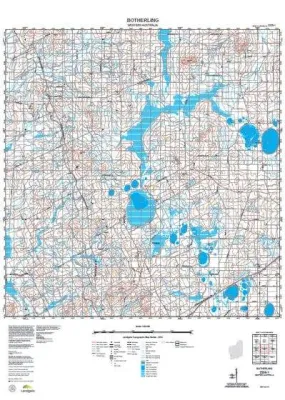 2235-1 Botherling Topographic Map by Landgate (2015)