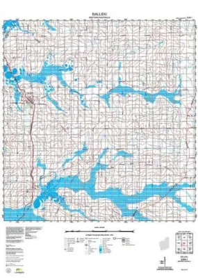 2236-1 Ballidu Topographic Map by Landgate (2015)