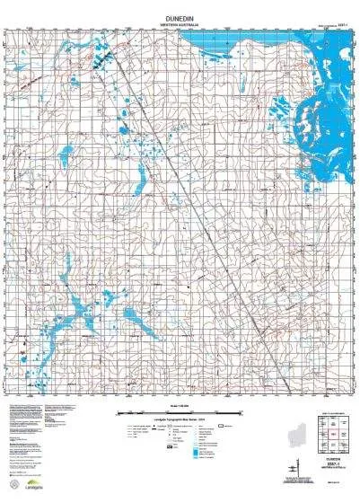 2237-1 Dunedin Topographic Map by Landgate (2015)