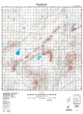 2239-1 Windaning Hill Topographic Map by Landgate (2015)
