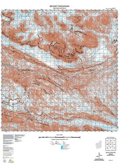 2253-2 Mount Farquhar Topographic Map by Landgate (2015)