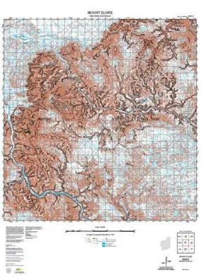 2254-2 Mount Elvire Topographic Map by Landgate (2015)