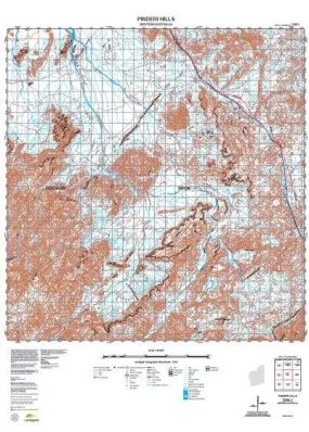 2255-1 Pinderi Hills Topographic Map by Landgate (2015)
