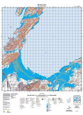 2256-1 Nickol Bay Topographic Map by Landgate (2015)