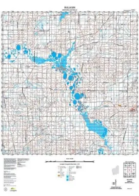 2335-2 Bulagin Topographic Map by Landgate (2015)