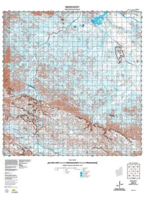 2350-4 Wandarry Topographic Map by Landgate (2015)