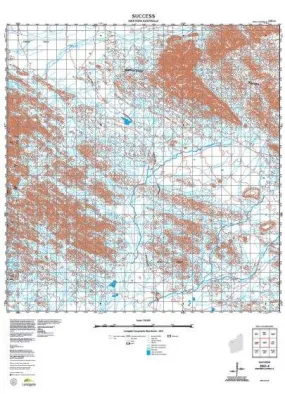2351-4 Success Topographic Map by Landgate (2015)