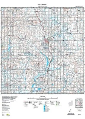 2430-3 Broomehill Topographic Map by Landgate (2015)